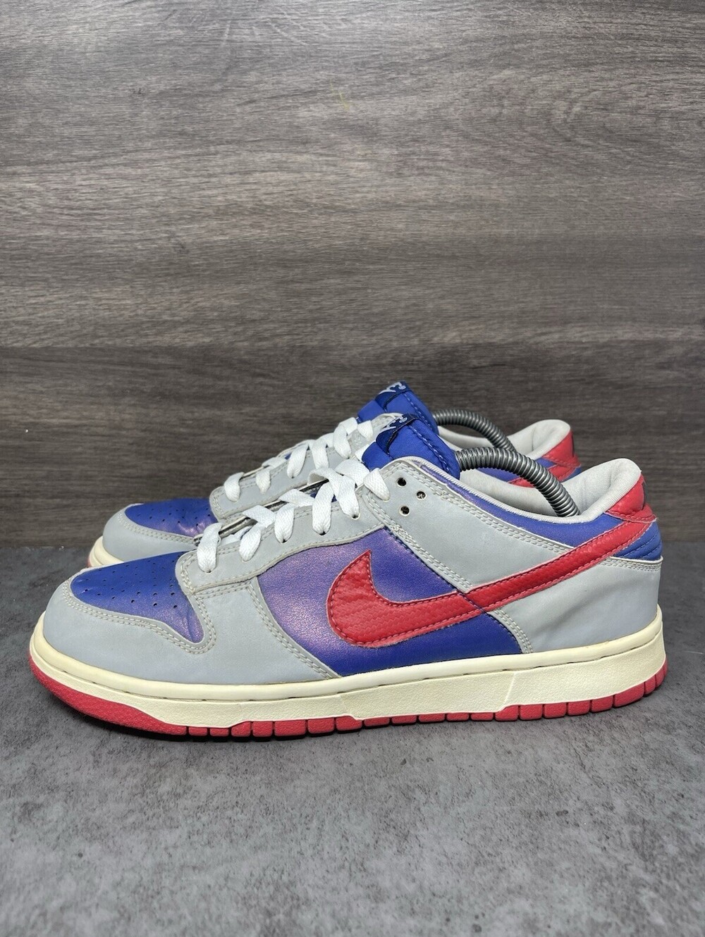 Nike Dunk Low Pro B Hyper Blue Samba Silver Size 9.5 Mens 2001 624044-461